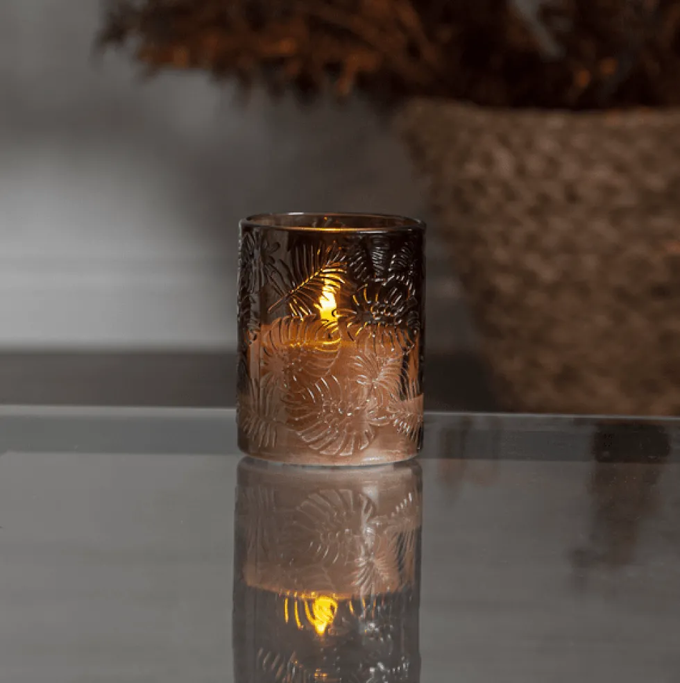 LED Ljus Flamme Leaf