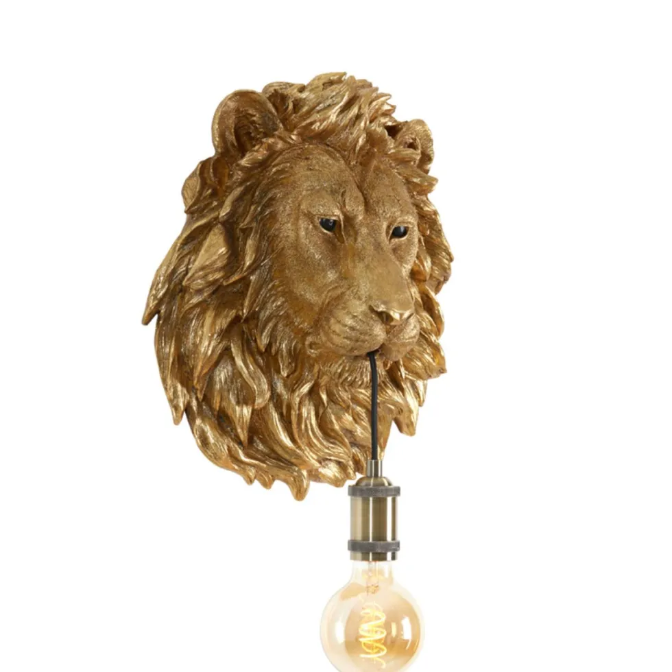 Lion 40cm vägglampa