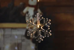 Ljusgardin Snöfall 1,2m