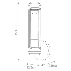 Masthead 35cm badrumslampa