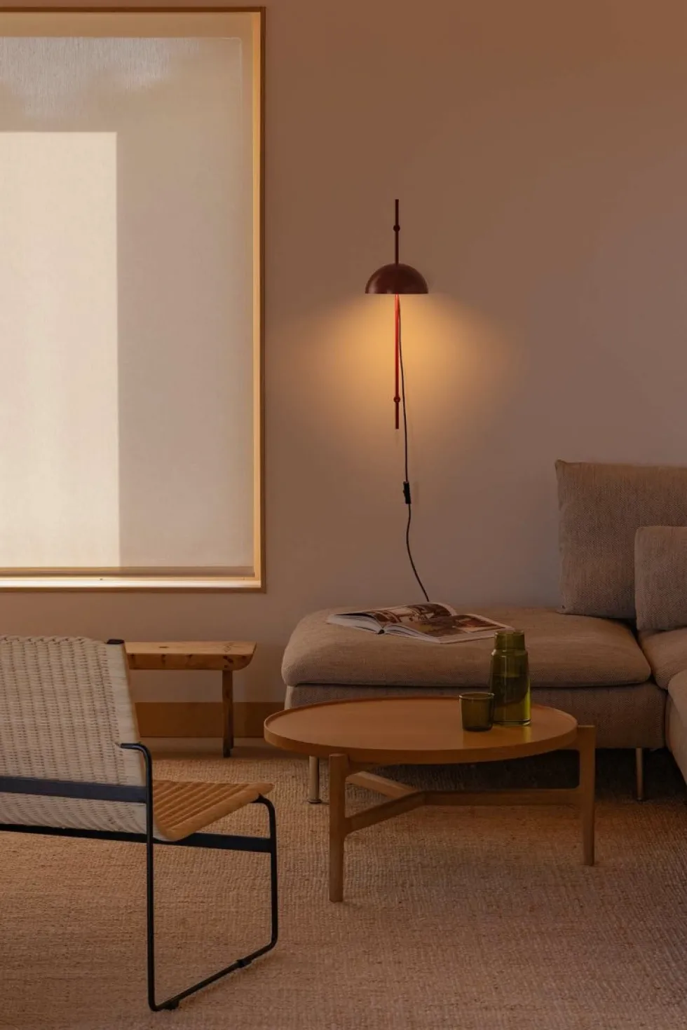 Matilda 60cm vägglampa