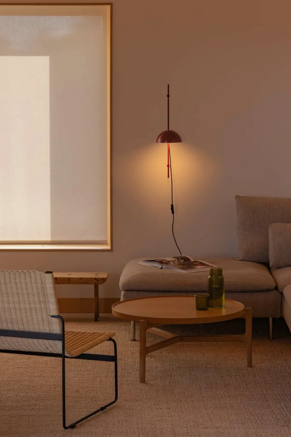 Matilda 60cm vägglampa