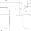 Ohm Wall 140/205 badrumslampa