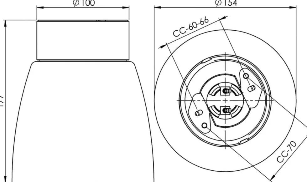 Open Klara Ø15 badrumslampa
