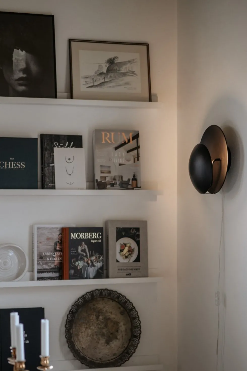 Orbit Ø30 vägglampa