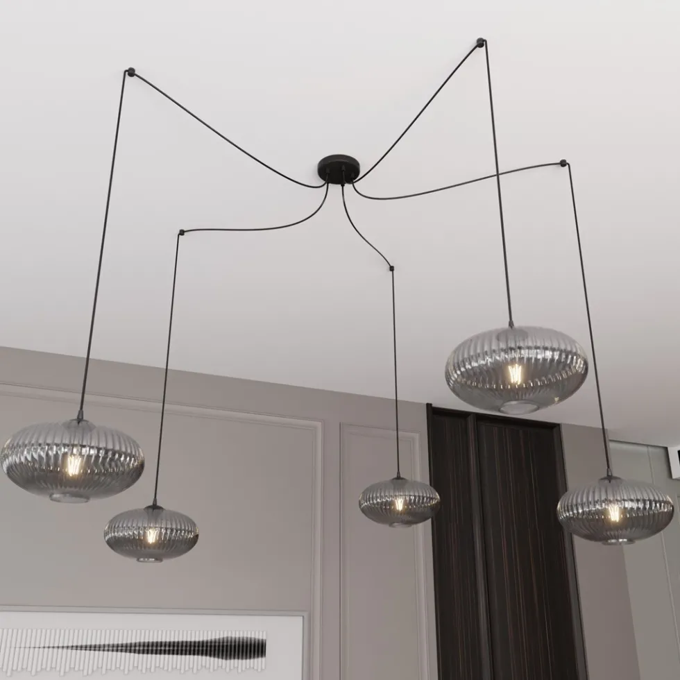 Origo 5xØ30 taklampa