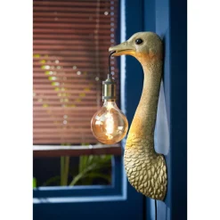 Ostrich 57cm vägglampa