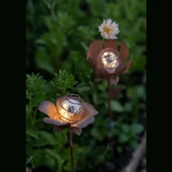 Oxida Flower 2-pack solcellslampa