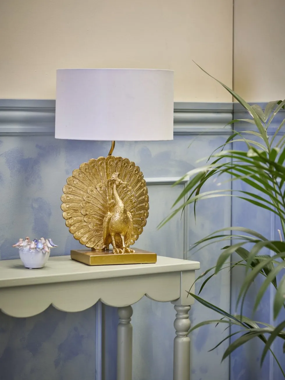 Peacock 58cm bordslampa