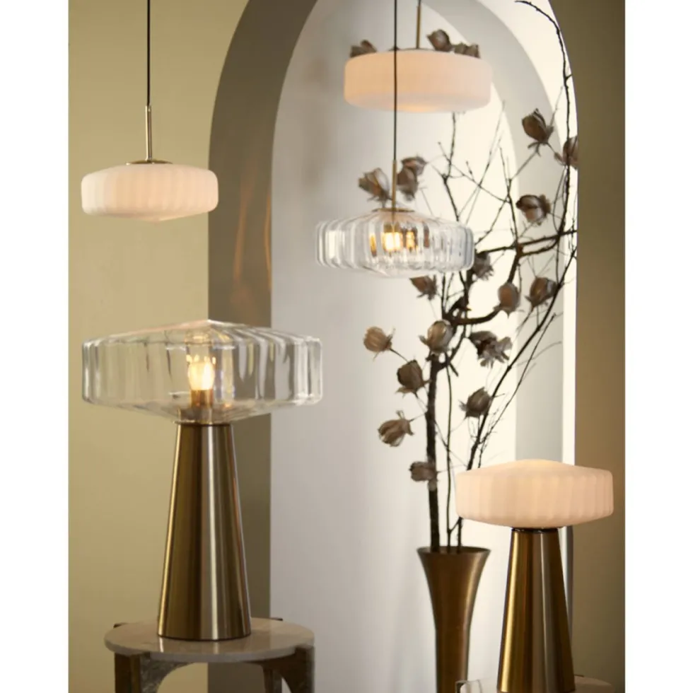 Pleat 45cm bordslampa