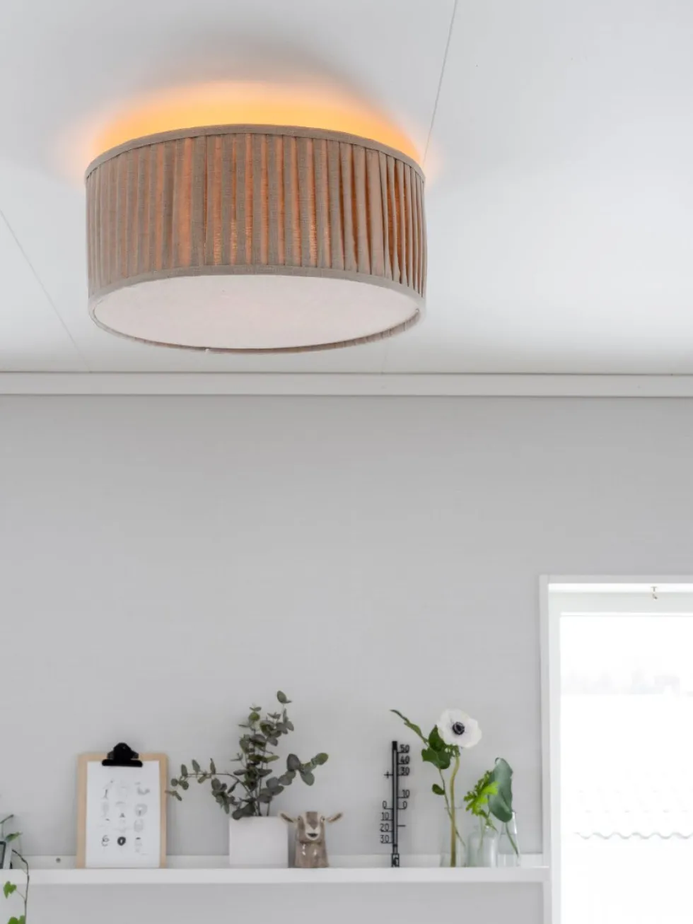 Plissé Ø45 plafond