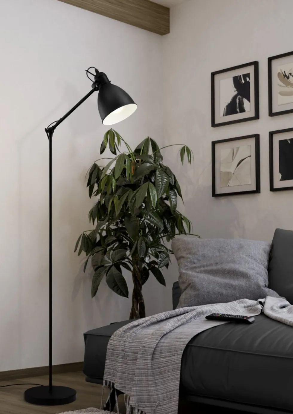 Priddy golvlampa