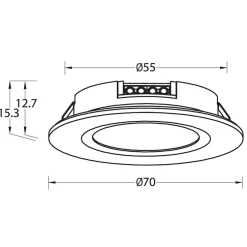 Q-36 Downlight 3000K