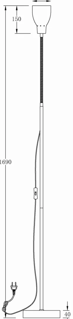 Sarek golvlampa