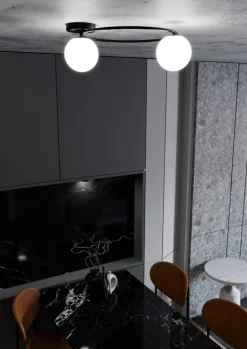 Sopra Ø47 plafond