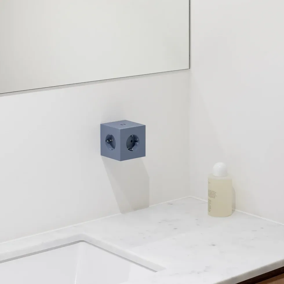 Square 2 Socket extender with 30W Dual USBC