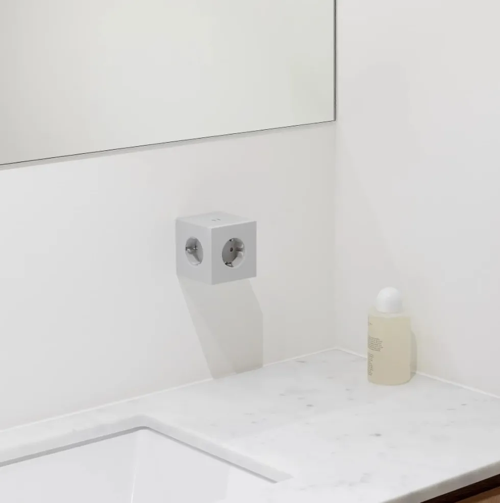 Square 2 Socket extender with 30W Dual USBC