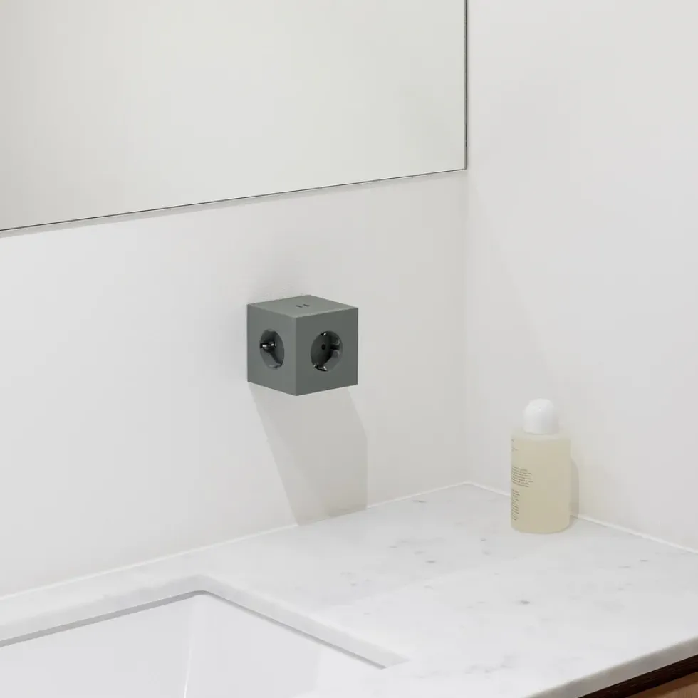 Square 2 Socket extender with 30W Dual USBC