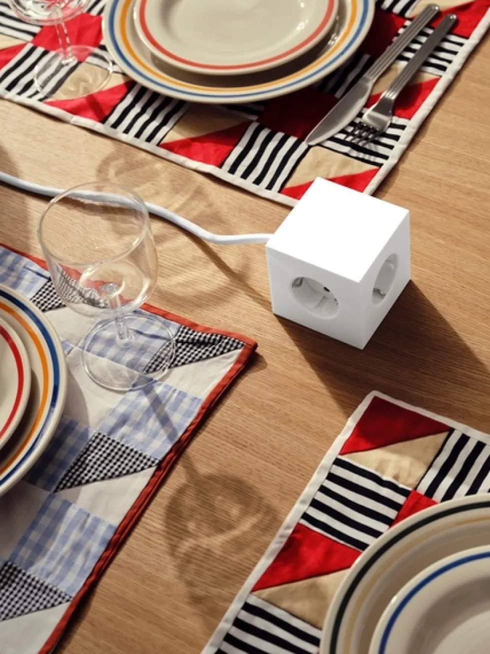 Square 1 with 30W Dual USBC & Magnetic base, 1.8m, Martinelli Luce edition