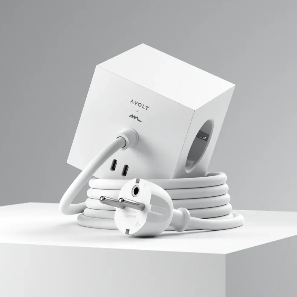 Square 1 with 30W Dual USBC & Magnetic base, 3m, Martinelli Luce edition