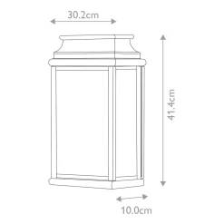 St Martins 42cm utelampa