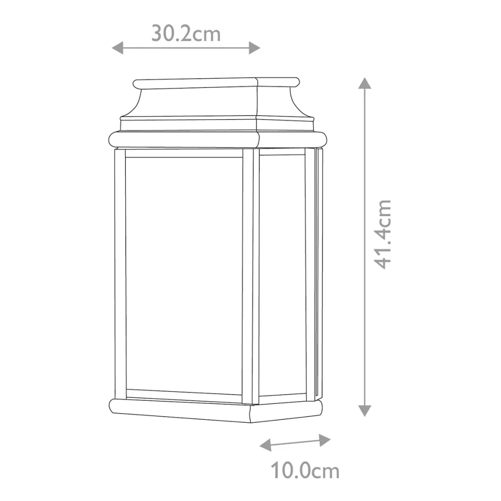 St Martins 42cm utelampa