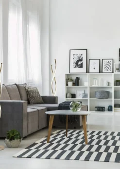 Swirl golvlampa