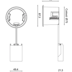 Tenny Downlight GU10