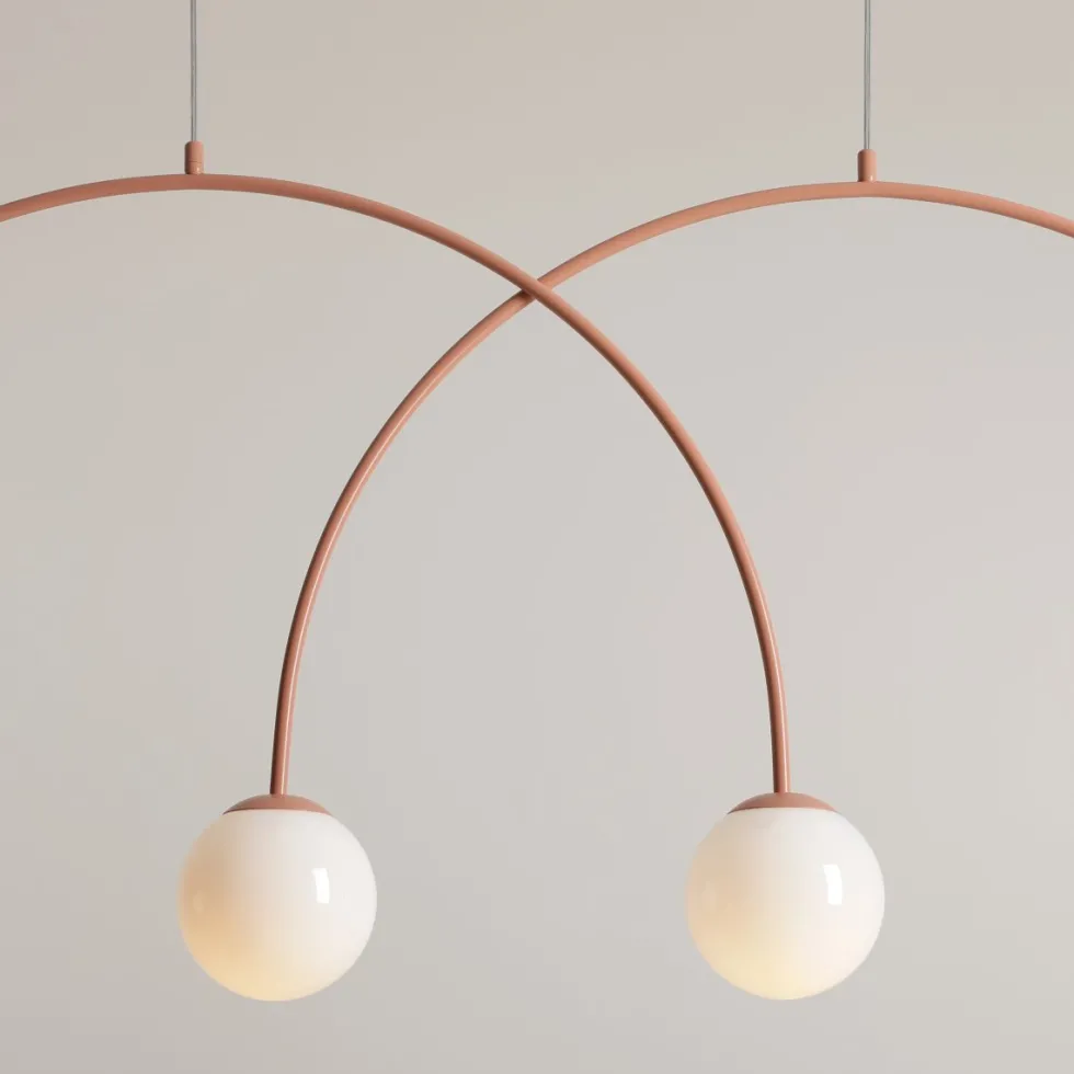 Una 150cm taklampa