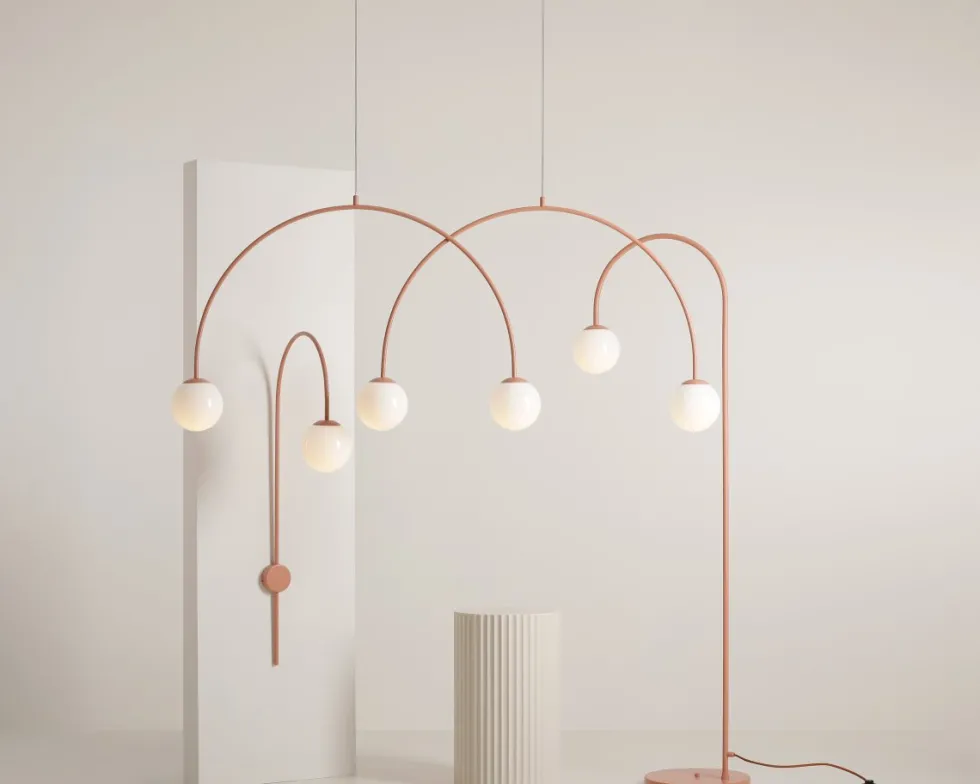 Una 150cm taklampa