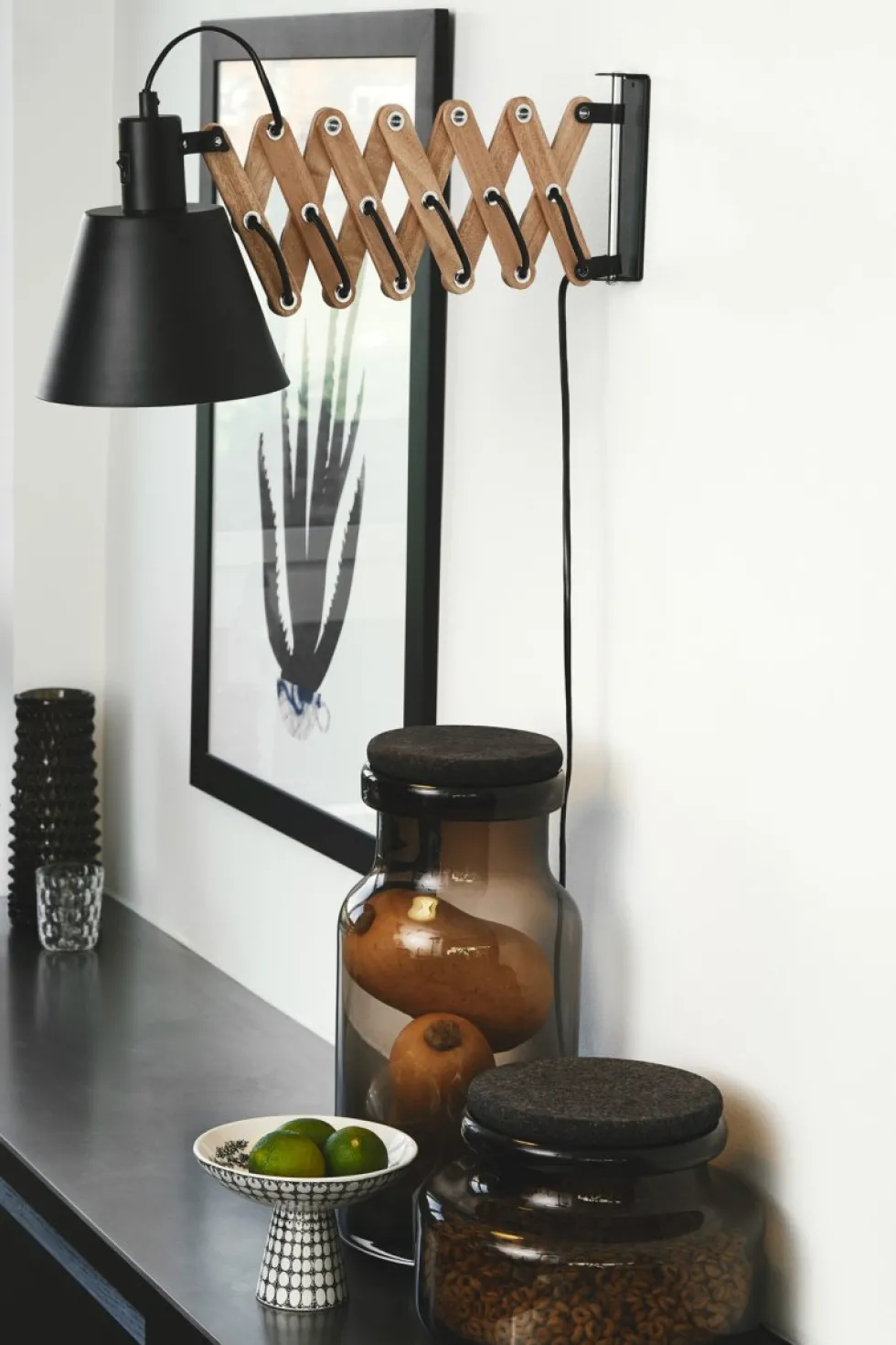 Vintage Ø18 vägglampa